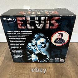 WowWee Alive ELVIS Presley Robot Singing Talking Animatronic NIB with Cartridge