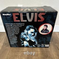 WowWee Alive ELVIS Presley Robot Singing Talking Animatronic NIB with Cartridge