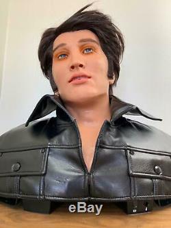 WowWee Alive Elvis ANIMATRONIC SINGING AND TALKING LIFESIZE BUST