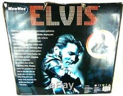 WowWee Alive Elvis ANIMATRONIC SINGING AND TALKING LIFESIZE BUST in Box Robot