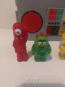 Yo Gabba Gabba 2008 Musical Boombox Radio Boom Box Nick Jr With Figures Working