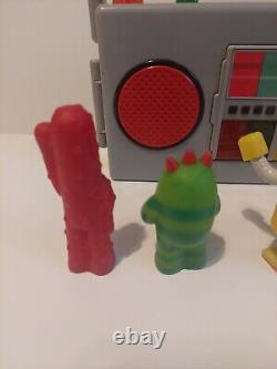 Yo Gabba Gabba 2008 Musical Boombox Radio Boom Box Nick Jr With Figures Working