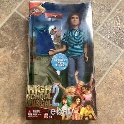 Zac Efron Signed Autograph High School Musical 2 Troy Bolton Doll Toy Figure