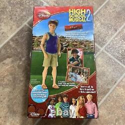 Zac Efron Signed Autograph High School Musical 2 Troy Bolton Doll Toy Figure