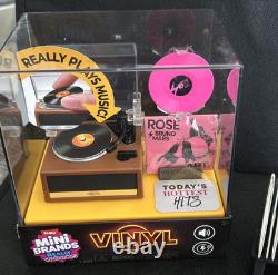 Zuru Mini Brands Really Works Vinyl Toy Record Player Plus 15 Records with Bonus Zuru Mini Brands Really Works Vinyl Toy Record Player Plus 15 Records with Bonus