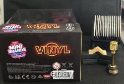 Zuru Mini Brands Really Works Vinyl Toy Record Player Plus 15 Records with Bonus